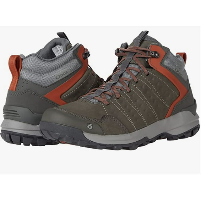 Oboz Sypes Mid Leather B-Dry Chaussure de Randonnée - Homme Gunmetal 10