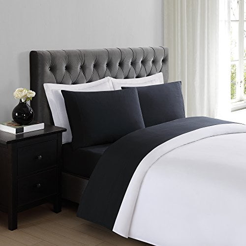 Truly Soft Everyday Black Twin Sheet Set Walmart