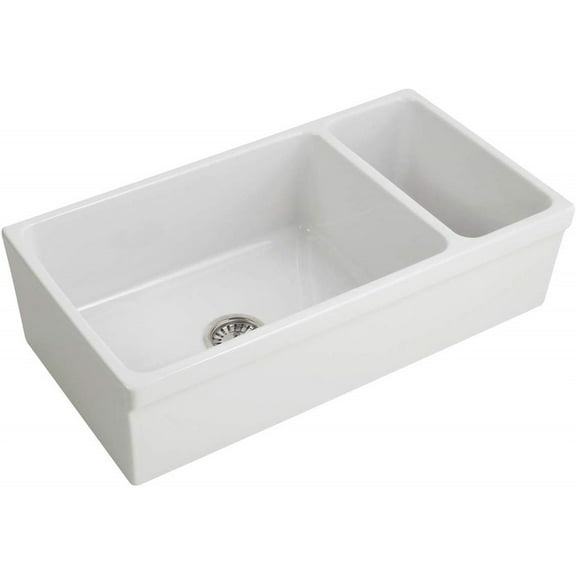 BarclayLowell 36" Dbl Bowl,Small Bowl
