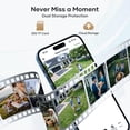 thumbnail image 5 of No WiFi Cellular Security Camera for Farm, Cabin & Jobsite, 4G LTE, 24/7 Recording, Solar Powered, Night Vision, 32GB SD, 5 of 9