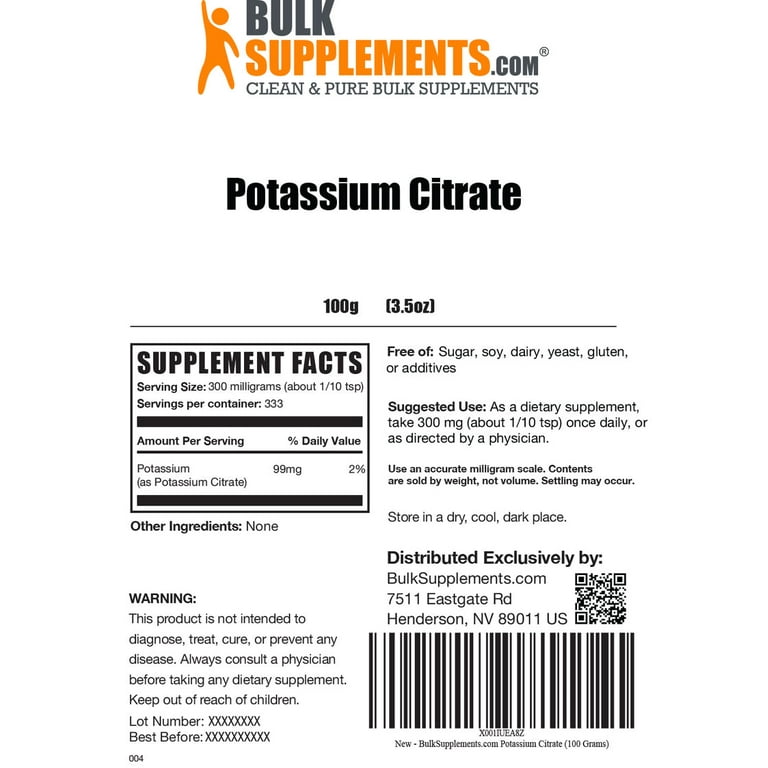 Potassium Citrate in Food & Drinks - The Kidney Dietitian