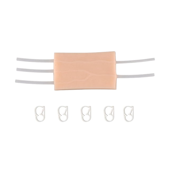 Módulo de Entrenamiento de Piel Humana de Silicona CUTICAT para Enfermeras 11 cm x 7,5 cm