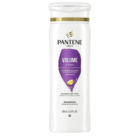 Pantene Pro-V Sheer Volume Thick, Full Body Shampoo 12.6 oz (Pack of 2)