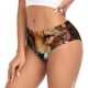 thumbnail image 2 of Fotbe Floral Fox Calzones Estampados para Mujer – Ropa Interior de Algodón, Cómoda, Suave y Elástica-3X-Large, 2 of 6