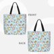 thumbnail image 2 of Easygdp Rabbit Burger Coffee Bolsa Tote para Mujer, Bolso de Hombro para Trabajo, Playa, Viajes, Compras y Supermercado, 2 of 7