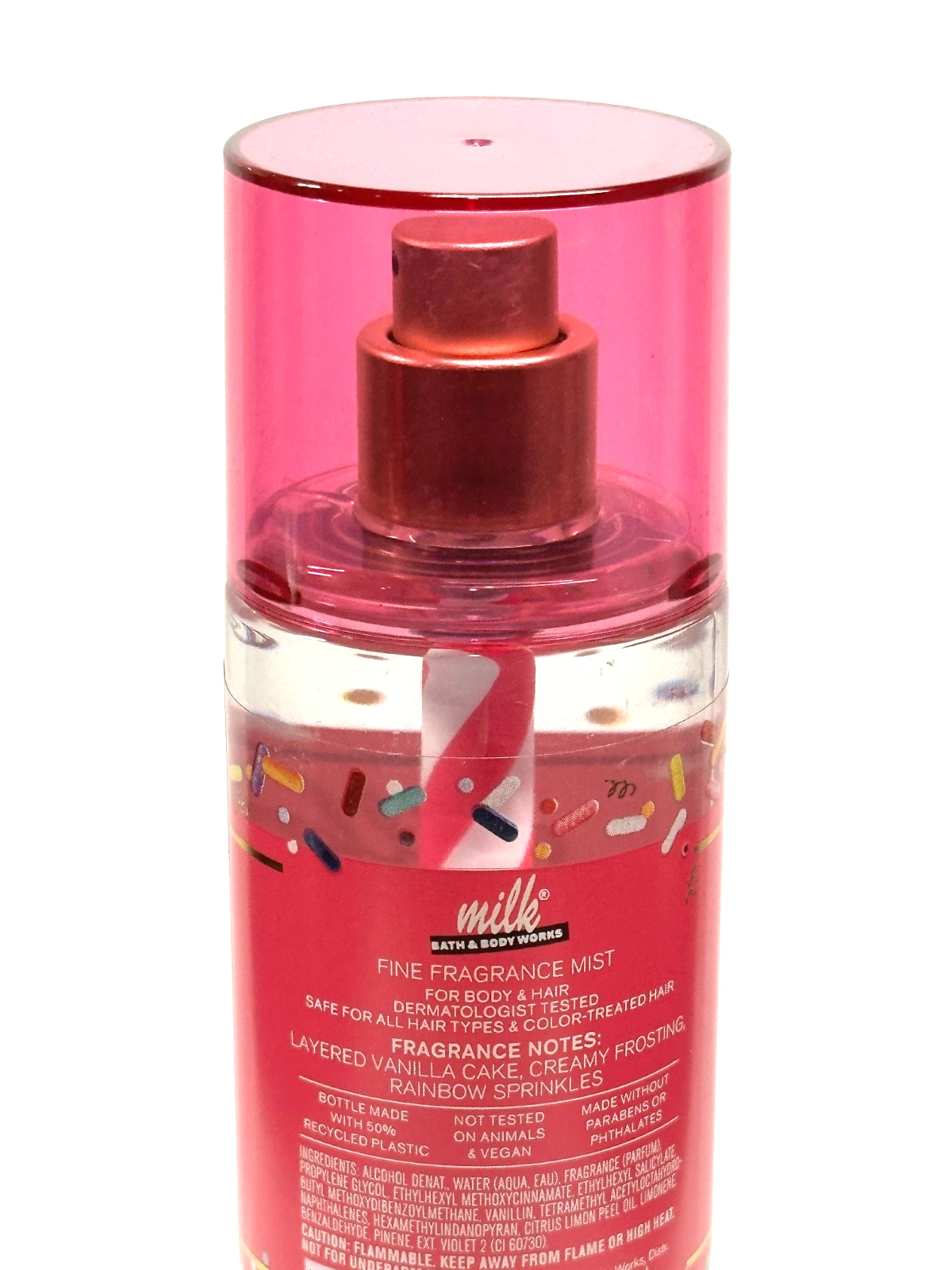 Bath & Body Works Milk Bar Birthday Cake Fine Fragrance Mist 8 oz