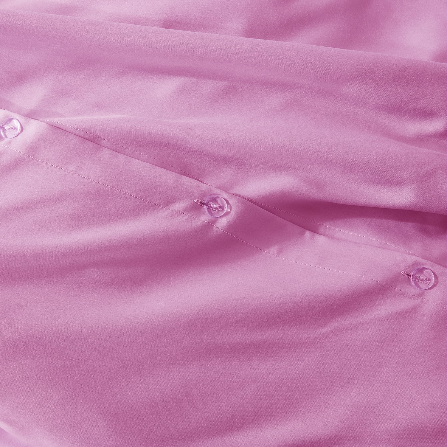 LammaLoe Duvet Cover King 3 Piece, Luxury Microfiber Bedding Sets with 2 Pillow Shams, Light Pink