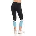 thumbnail image 4 of Capri Length Highwaist Legging with Rubber Stripes, 4 of 4