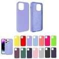 thumbnail image 4 of Liquid Silicone Soft Microfiber Case for iPhone 15 Pro, 4 of 4