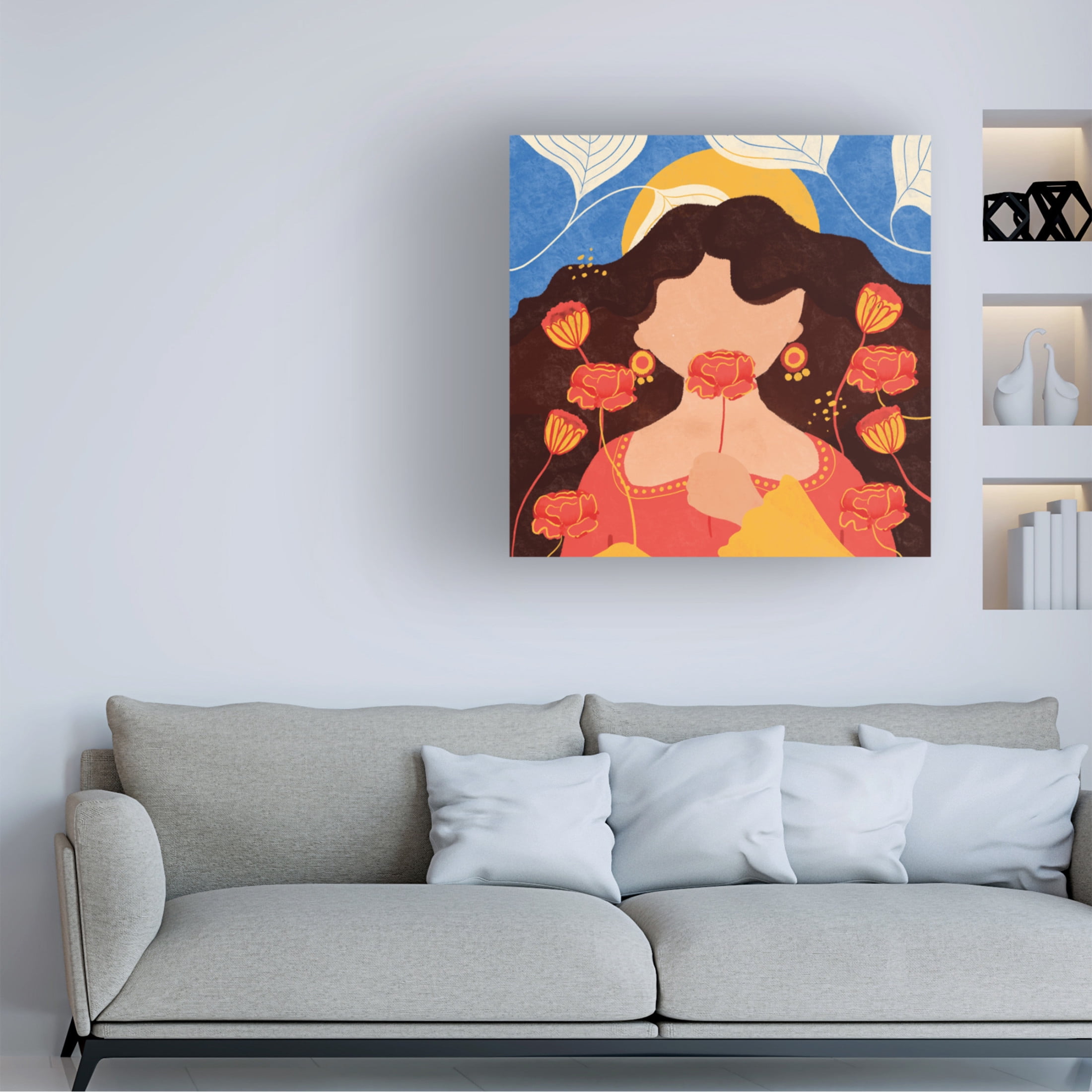 Trademark Fine Art Shriya Bhattacharya Modern Mughal E Azam Canvas Wall Art