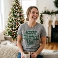 thumbnail image 4 of Womens Merry Christmas Y'all T Shirt Cute Holiday Tee for Ladies Womens Graphic Tees, 4 of 9