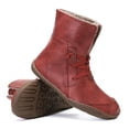 thumbnail image 5 of Nuevas botas de tubo medio para mujer de otoño/invierno, botas planas de color sólido, botas de nieve para mujer Wmkox8yii ghj1450, 5 of 5