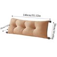 thumbnail image 2 of REK Soft Comfortable Bed Cushion Support Pillow For Back And Neck Relaxation Perfect For Home And Living Room, 2 of 6