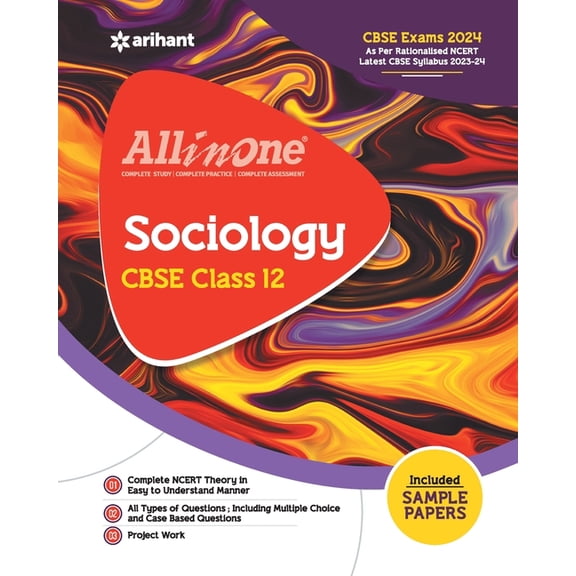 All In One Class 12th Sociology for CBSE Exam 2024, (Paperback)