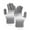 Gray, variant on Unisex Thermal Knitted Gloves, Fleece Lined Winter Gloves with Five-Finger Design, Cold Weather Touchscreen Gloves for Men & Women