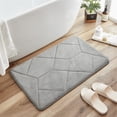 thumbnail image 2 of Vaupan Thick Memory Foam Bath Mat,16X24 inch Non Slip Ultra Soft Dry Fast Absorbent Bathroom Mat Rugs, Machine Wash, Plush Comfortable Carpet for Bathroom Kitchen (1 Piece), 2 of 7