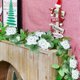 thumbnail image 4 of Enredaderas De Rosas De Plástico Arco de guirnalda artificial blanca de 250 cm (98 pies) con 45 ramas Rkxzt, 4 of 8