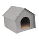 thumbnail image 3 of Casa Para Gato Exterior refugio portátil impermeable para gatos callejeros diseño resistente al viento material pp fácil de montar con cojín adecuado papel corrugado, 3 of 10