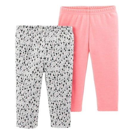Child Of Mine By Carter's Pants, 2-pack (Baby Girls)