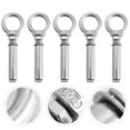 thumbnail image 1 of IFANLANDOR 5Set Eyebolt Bolts Silver for Industrial Installation, 1 of 6