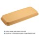 thumbnail image 3 of Planta Maceta Platillo 40x17cm Plástico Rectangular Flor Goteo Bandeja para Interior Exterior, Terracota Paquetes de 6, 3 of 5