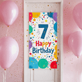 thumbnail image 5 of Colorful Balloon Themed 7th Birthday Backdrop Banner Party Decoration Background Photography Props for Birthday Party Celebrations Decor Happy Birthday Event Supplies, 5 of 7