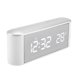 thumbnail image 5 of Medidor de pantalla de termómetro doméstico interior LCD digital con reloj (blanco), 5 of 8