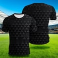 thumbnail image 3 of HADST Unisex Printed Short-Sleeve Sports T-Shirts, Round-Neck Breathable Quick-Dry Training Tops, 3 of 5