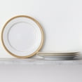 thumbnail image 2 of Noritake Crestwood Gold Set of 4 Dinner Plates, 2 of 7