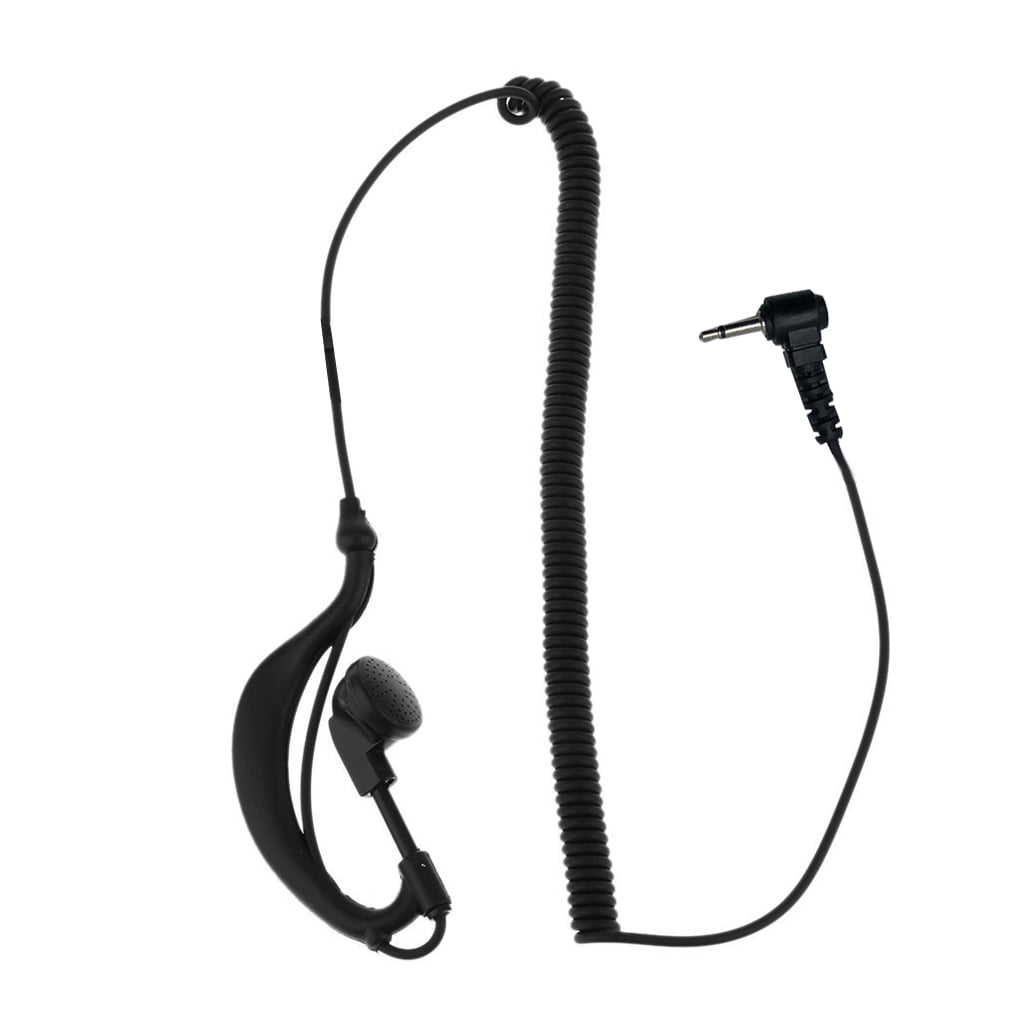 Yunir Air Tube Earpiece For Walkie Talkie – 2.5mm Listening Only Earphone For Radios, Noise Cancelling For ATV, Skiing