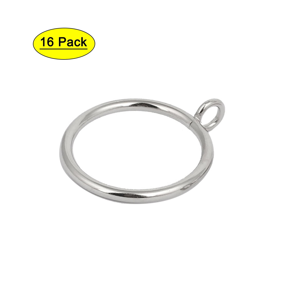 10Pcs Metal Curtain Roman Rings 25mm 28mm Curtains Pole Hanging Loops Gliders 