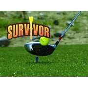 Green Keepers Survivor Driver Golf Tee 3-1/4″ - Blue and White Plastic Tee
