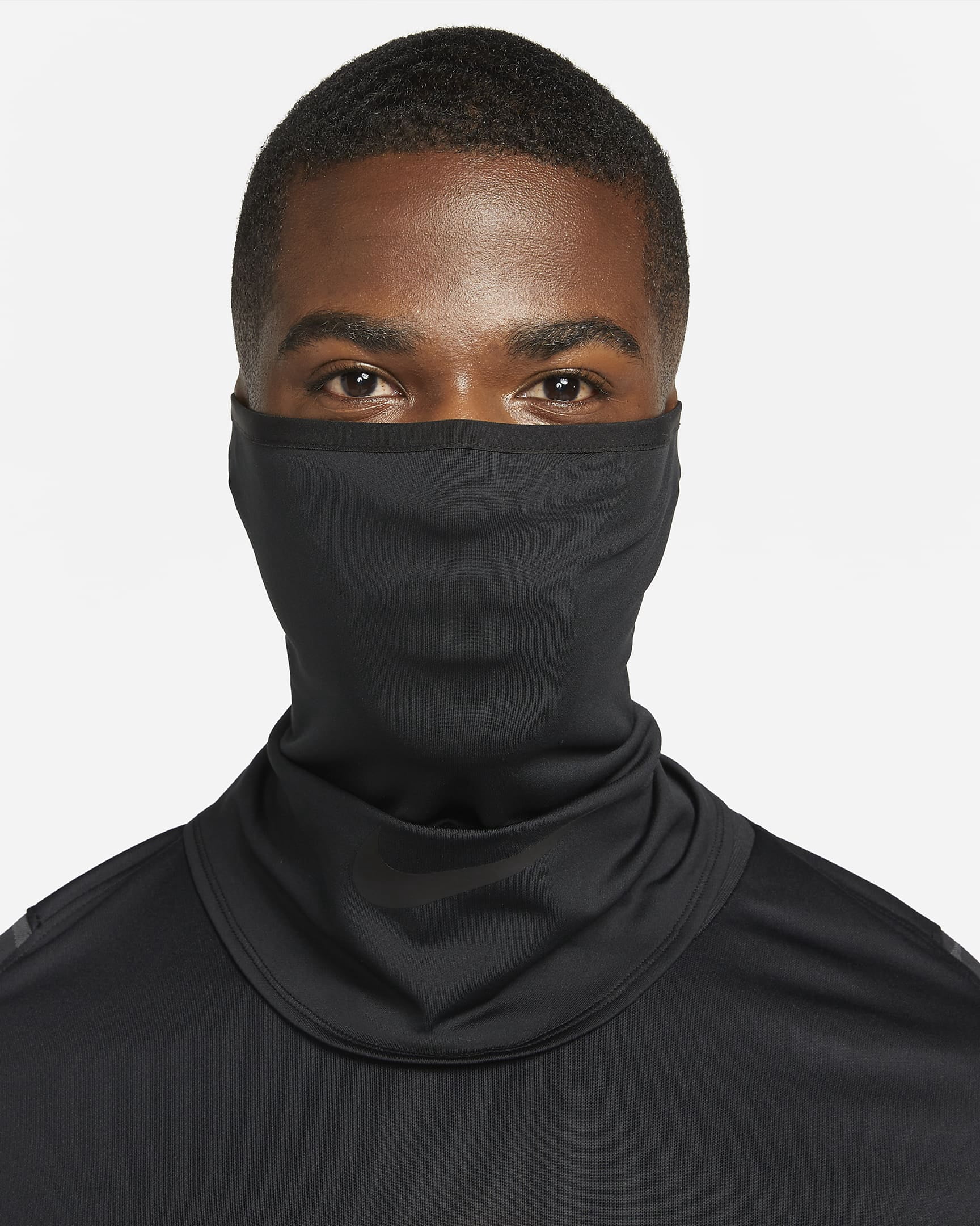 nike neck warmer black