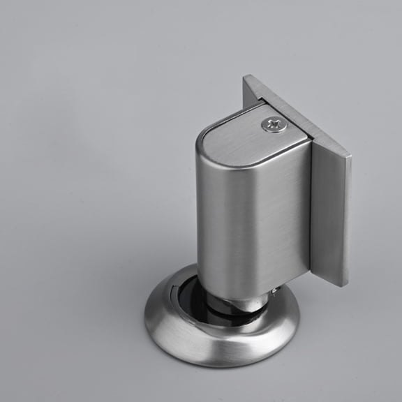 Goowood Magnetic Door Stopper Heavy Duty Door Catch No Drilling Floor Mount Magnetic Door Stop for Bottom of Door Wall Strong Door Holder