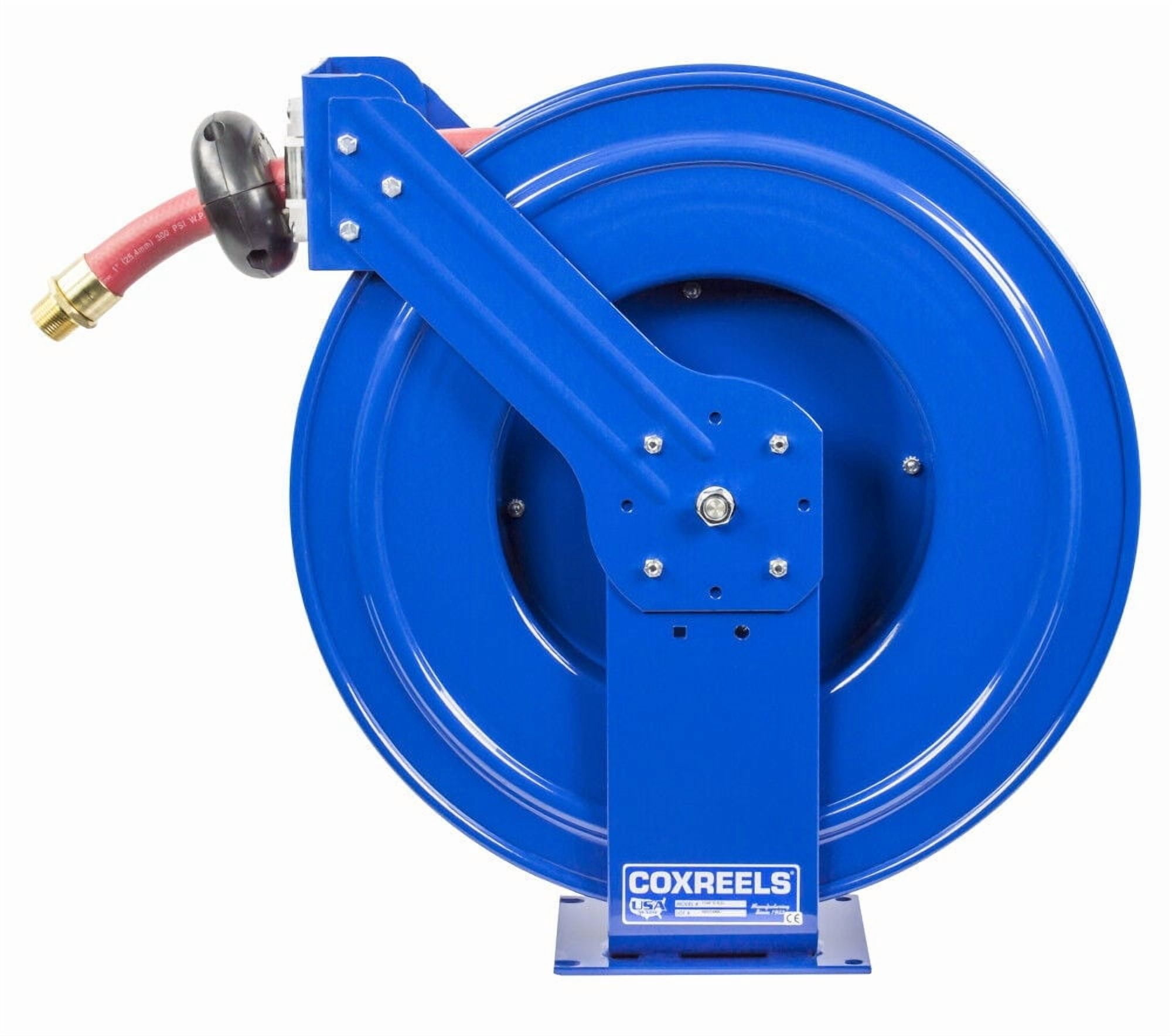 Coxreels Hose Reel Supreme Duty Spring Rewind For Fuel 3/4In Id 35' Fuel Hose 300 Psi