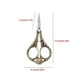 thumbnail image 3 of EIGTHTAIL Office&Craft&Stationery Embroidery Scissors Sewing Embroidery Scissors Small Vintage Sharp Detail Shears For Craft Artwork Needlework Yarn Handicraft DIY Tool Thread Snips F B, 3 of 9