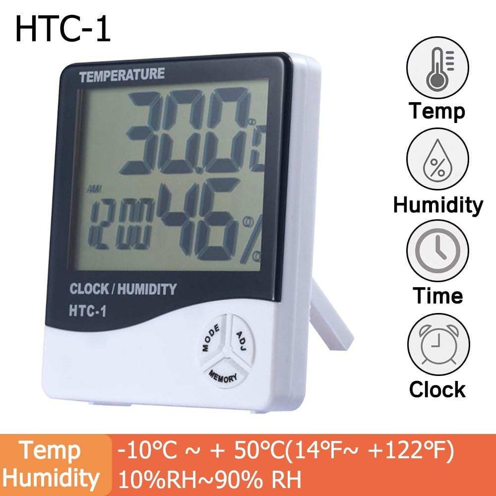 Details about   3 Pack Digital LCD Thermometer Humidity Meter Room Temperature Indoor Hygrometer