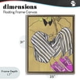 thumbnail image 4 of Stupell Industries Art Deco Crimson Thread Fashionista Brown Floating Frame Canvas Art, 25 x 31, by Melissa Wang, 4 of 8