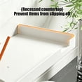 thumbnail image 4 of Toilet Paper Holder, Wall Mounted Tissue Holder, Bathroom Organizer Shelf, Toilet Paper Stand, Multifunction Tissue Rack, Bathroom Storage Shelf, Toilet Roll Holder, 4 of 6