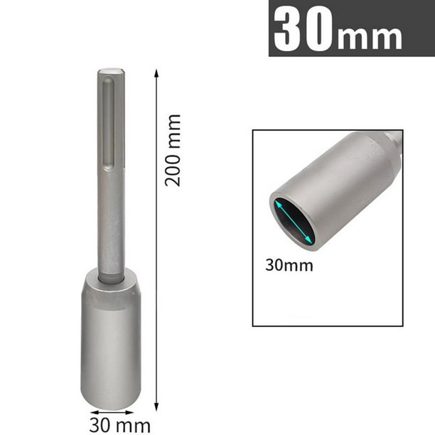 MYG Ground Rod Driver Bit for Driving Ground Rods for SDS MAX Hammers  30/45/50/60mm 