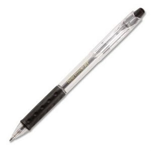 Pentel RSVP RT Retractable Ballpoint Pen, (1.0mm) Black Ink 12pk