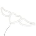 thumbnail image 4 of Luz De Neón En Forma De Corazón, Luces De Neón De Decoración De Pared De Energía Dual De Ahorro De Energía Segura Para El Día De San Valentín Para El Hogar Para La Boda ANGGREK Luz de neón en forma de corazón, 4 of 8