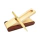 thumbnail image 2 of Juego de bolígrafos de madera con estuche, suministros de escritura suaves para hombre, creativos, de oficina, premium., 2 of 9