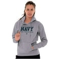 thumbnail image 3 of US Navy Logo Team Strength Value Hoodie Sweatshirt Women Men Brisco Brands S, 3 of 6