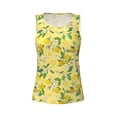 thumbnail image 4 of Easygdp Lemon (2) Women's Workout Tank Top, Running Top, Hiking Shirt, Quick-Dry for Running, Yoga, Hiking - Large, 4 of 9