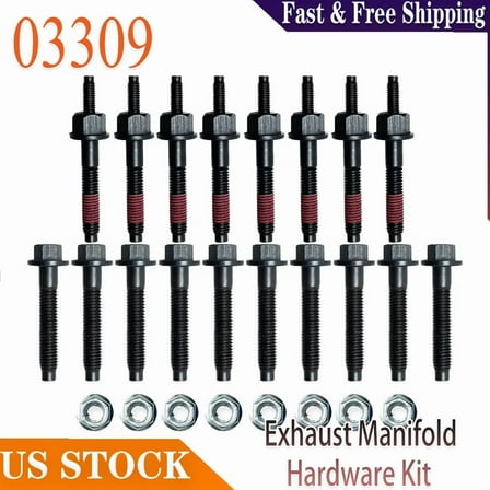 Exhaust Manifold Hardware Kit P/N:03309