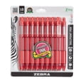 thumbnail image 1 of Zebra Pen Z-Grip Bolígrafo Retráctil, Punta Media De 1,0 Mm, Tinta Roja, Paquete De 18 (22318), 1 of 6