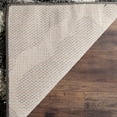 thumbnail image 4 of SAFAVIEH Dallas Logan Geometric Shag Area Rug, Dark Grey/Ivory, 5'1" x 7'6", 4 of 6
