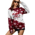 thumbnail image 3 of MOUSYA Christmas Sweatshirt Women Christmas Believe Tree Shirt Xmas Vacation Graphic Casual Long Sleeve Pullover Tops Blouse, 3 of 7