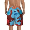 thumbnail image 4 of Blue'S Clues Mens Swim Trunks Quick Dry Board Shorts with Mesh Lining, Hawaii Beach Shorts Swimwear Bathing Suits, 4 of 8